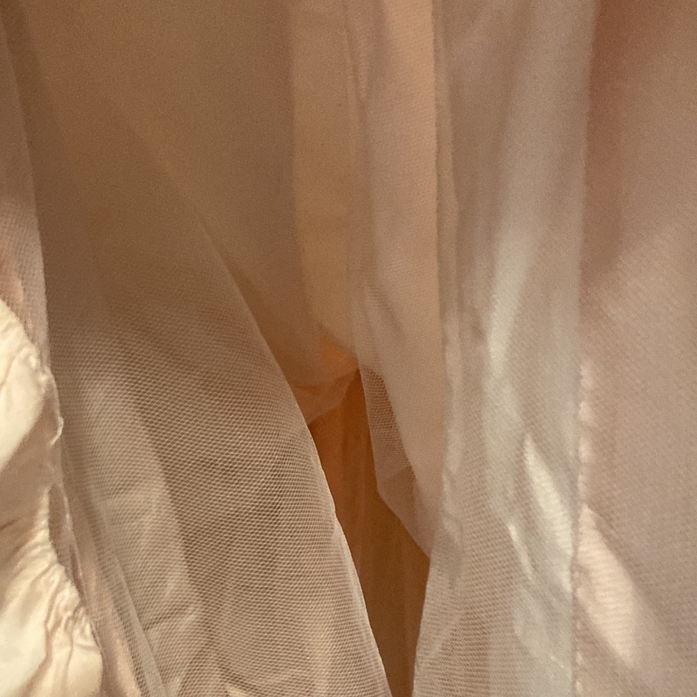 Vintage Kim originals peach colored dress size 10P - Picture 5 of 11